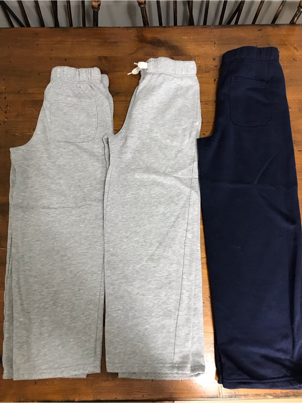 Old Navy Kids Sweatpants - Gray & Navy Cozy Joggers